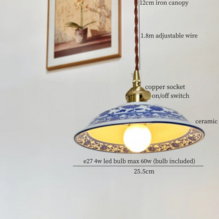 Celako™ Hanami Pendant Light | Ceramic Wabi Sabi Modern Kitchen Island Lighting