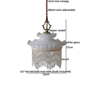 Celako™ Seleno Pendant Light | Glass Bedroom Lighting
