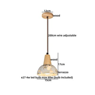 Celako™ Tessaro Pendant Light | Terrazzo Kitchen Island Lighting
