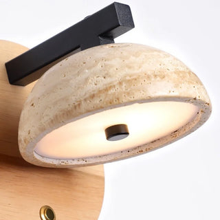 Celako™ Kiseki Wall Light | Travertine Entryway Lighting