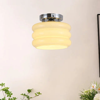 Celako™ Opella Ceiling Light | Glass Iron Dining Room Lighting