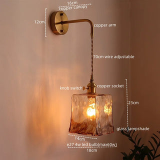 Celako™ Koharu Wall Light | Copper Living Room Lighting
