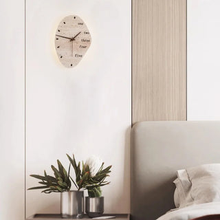 Celako™ Calcis Wall Light | Yellow Travertine Living Room Lighting