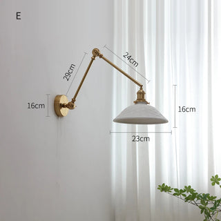 Celako™ Fermato Wall Light | Ceramic Bedroom Lighting