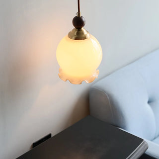 Celako™ Opalune Pendant Light | Glass Dining Room Lighting