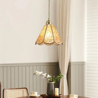 Celako™ Clarion Pendant Light | Glass And Crystal Kitchen Island Lighting