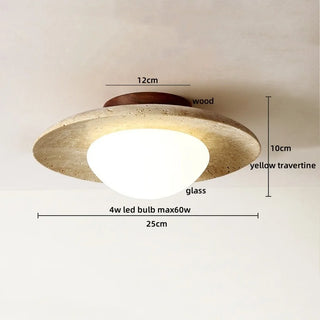 Celako™ Lunado Ceiling Light | Marble Bedroom Lighting