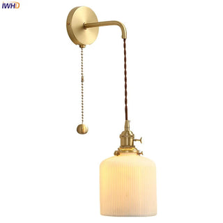 Celako™ Ceraqua Wall Light | Ceramic Bedroom Lighting