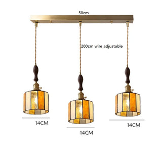Celako™ Korae Pendant Light | Glass Dining Room Lighting