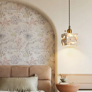 Celako™ Pietro Pendant Light | Terrazzo Dining Room Lighting
