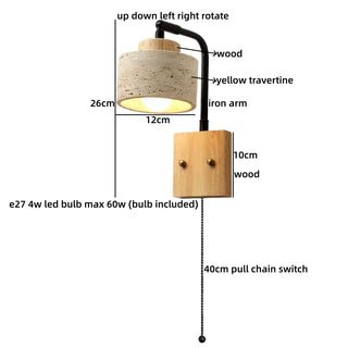 Celako™ Travani Wall Light | Glass Stone Kitchen Island Lighting