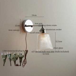 Celako™ Vitraline Wall Light | Glass Modern Style Bedroom Lighting