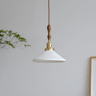 Celako™ Albite Pendant Light | White Ceramic Kitchen Island Lighting