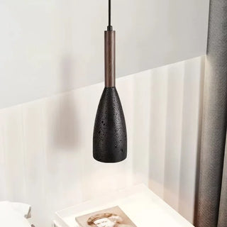 Celako™ Travata Pendant Light | Black Travertine Kitchen Island Lighting