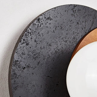 Celako™ Montari Wall Light | Black Travertine Living Room Lighting
