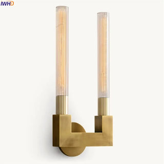 Celako™ Gemina Wall Light | Copper Bedside Lighting