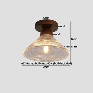 Celako™ Opalo Ceiling Light | Glass Wabi Sabi Style