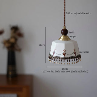 Celako™ Calotta Pendant Light | Ceramic Dining Room Lighting