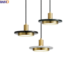 Celako™ Lapido Pendant Light | Marble Dining Room Lighting