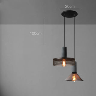 Celako™ Cemento Pendant Light | Cement Dining Room Lighting