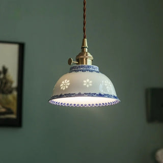 Celako™ Hakudo Pendant Light | Ceramic Dining Room Lighting