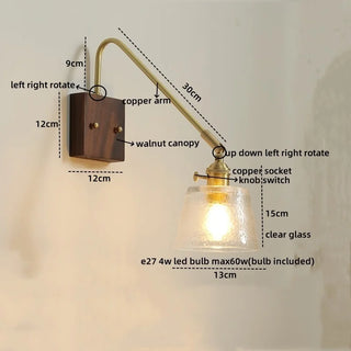 Celako™ Belune Wall Light | Copper Bedroom Lighting