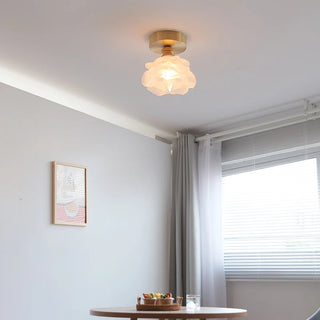 Celako™ Opalise Ceiling Light | Glass Copper Kitchen Island Lighting
