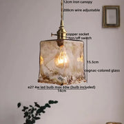 Cognac-colored Glass 5