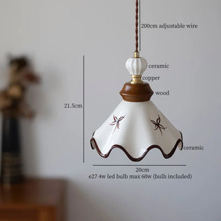 Celako™ Calotta Pendant Light | Ceramic Dining Room Lighting