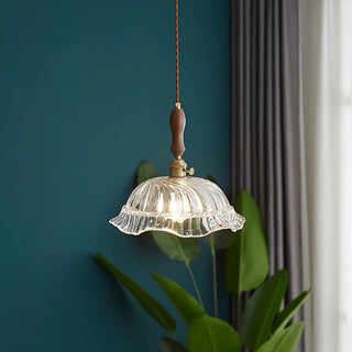 Celako™ Auravitro Pendant Light | Clear Glass Stone Kitchen Island Lighting