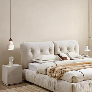Celako™ Calizza Pendant Light | Yellow Travertine Bedroom Lighting