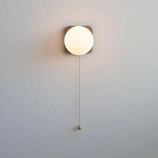 Celako™ Sorbia Wall Light | Walnut Wood Living Room Lighting