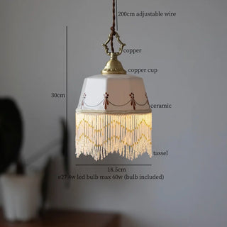 Celako™ Calotta Pendant Light | Ceramic Dining Room Lighting