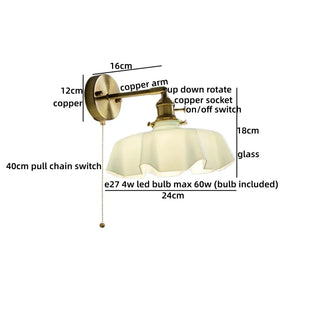 Celako™ Cupriel Wall Light | Copper Bedroom Lighting