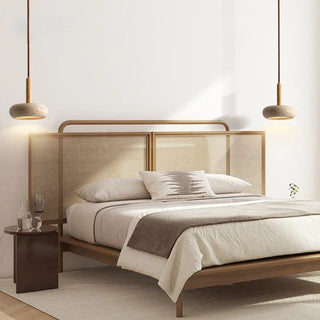 Celako™ Sunniva Pendant Light | Yellow Travertine Dining Room Lighting