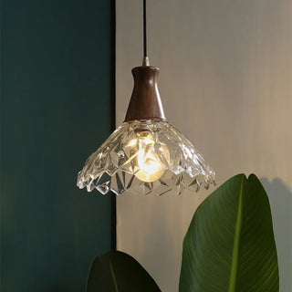 Celako™ Lucidus Pendant Light | Clear Glass Mid Century Modern Bedroom Lighting