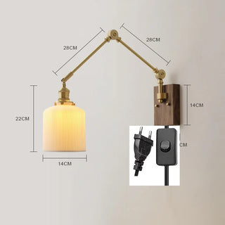 Celako™ Kirin Wall Light | Copper Bedroom Lighting