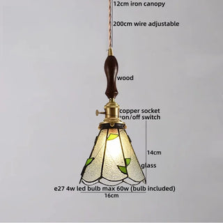 Celako™ Lumera Pendant Light | Colorful Glass Bedroom Lighting