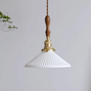 Celako™ Albite Pendant Light | White Ceramic Kitchen Island Lighting
