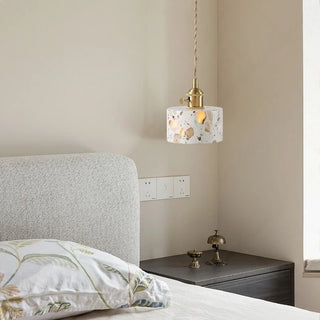 Celako™ Terzia Pendant Light | Terrazzo Wabi Sabi Bedroom Lighting