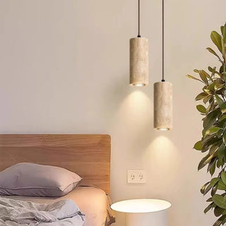 Celako™ Auratrine Pendant Light | Yellow Travertine Kitchen Island Lighting