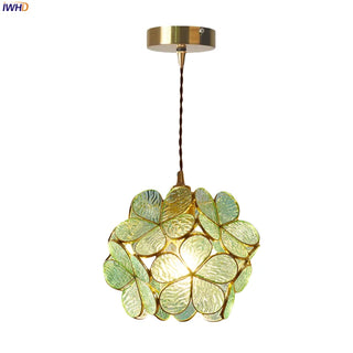 Celako™ Petalis Pendant Light | Glass Japan Vintage