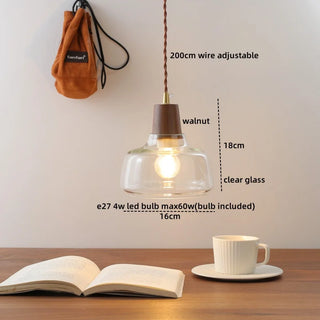 Celako™ Ampoule Pendant Light | Glass Bedroom Lighting