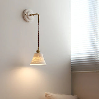 Celako™ Striora Wall Light | Ceramic Bedroom Lighting