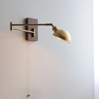 Celako™ Umberon Wall Light | Copper Wood Nordic Minimalism Bedroom Lighting