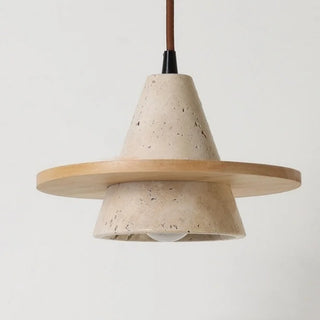 Celako™ Cantera Pendant Light | Yellow Travertine Kitchen Island Lighting