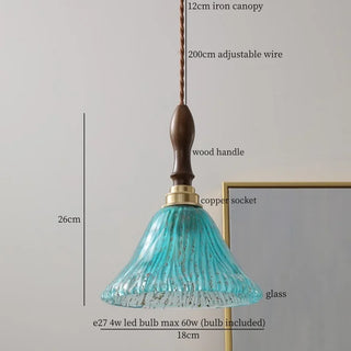 Celako™ Opalure Pendant Light | Glass French Vintage Kitchen Island Lighting