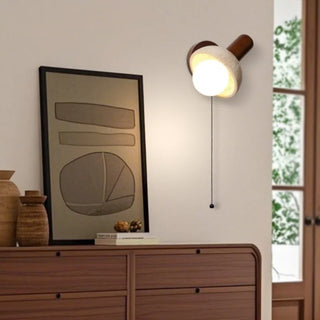 Celako™ Tibura Wall Light | Yellow Travertine Study