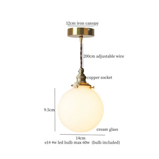 Celako™ Veralume Pendant Light | Glass Bedroom Lighting