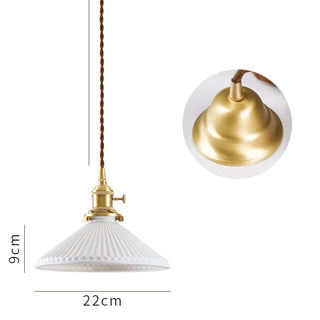 Celako™ Sorella Pendant Light | Ceramic Dining Room Lighting